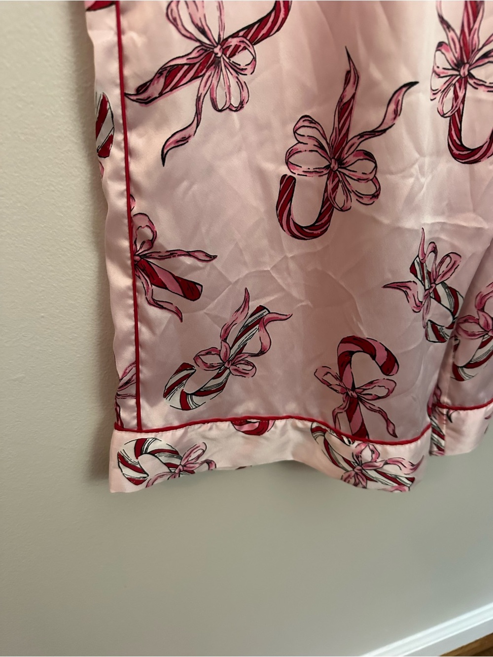 Victoria's Secret Satin Pajama Pants XL Pink EUC - Picture 5 of 10